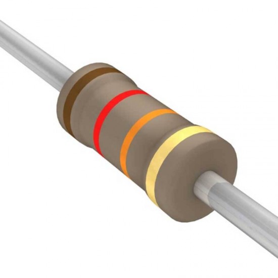 12K Ohm Resistor 1/4 Watt ±5% Tolerance