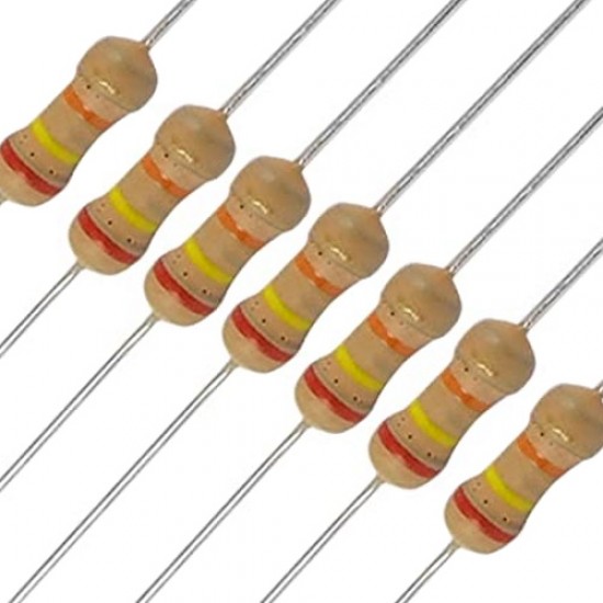 24K Ohm Resistor 1/4 Watt ±5% Tolerance