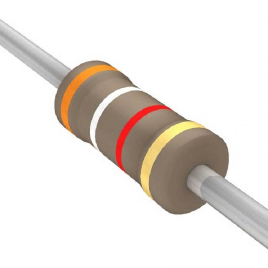 3.9K Ohm Resistor 1/4 Watt ±5% Tolerance