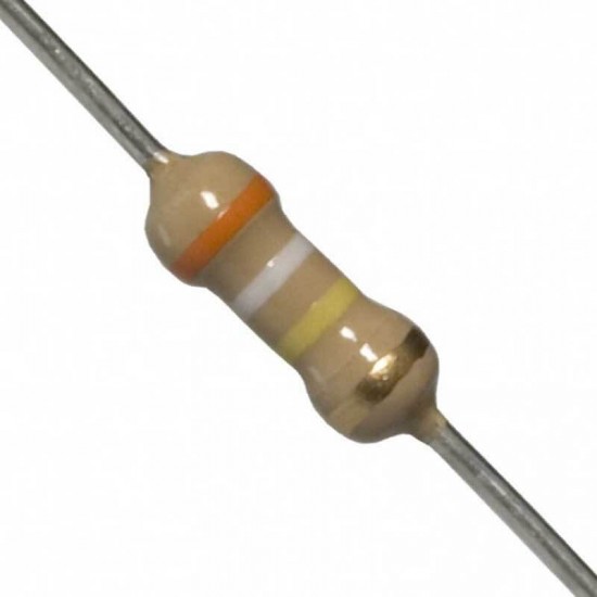 390K Ohm Resistor 1/4 Watt ±5% Tolerance