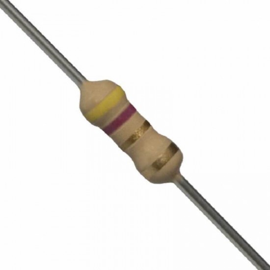 4.7 Ohm Resistor 1/4 Watt ±5% Tolerance