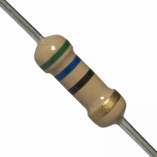 56 Ohm Resistor 1/4 Watt ±5% Tolerance