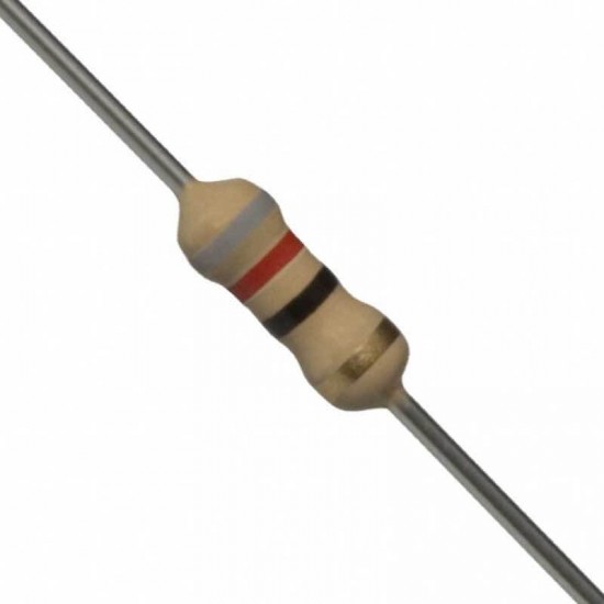 82 Ohm Resistor 1/4 Watt ±5% Tolerance