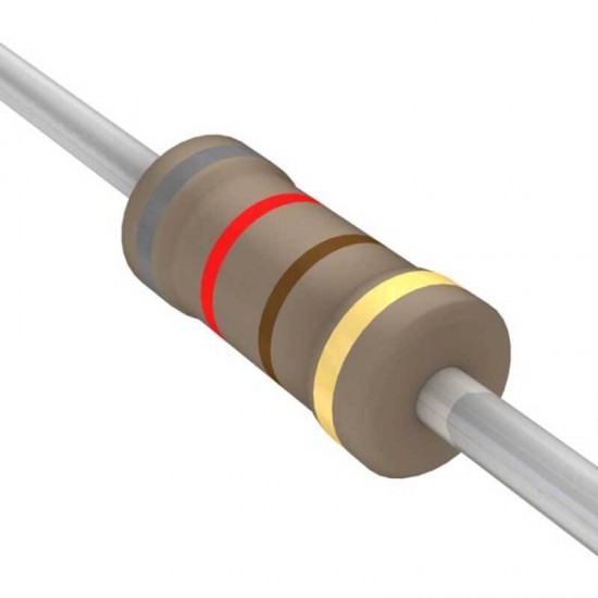 820 Ohm Resistor 1/4 Watt ±5% Tolerance