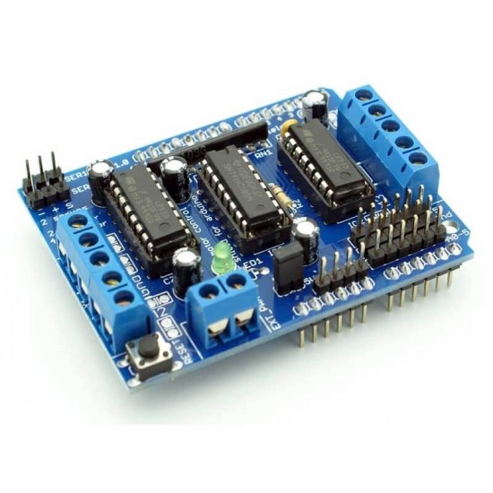 L293D motor control shield for Arduino