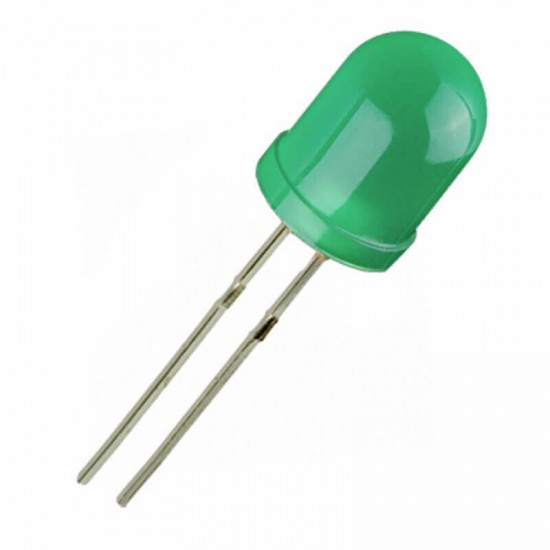 10mm Green Round Top LED