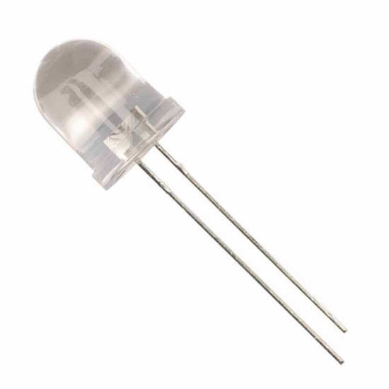 10mm White Round Top LED