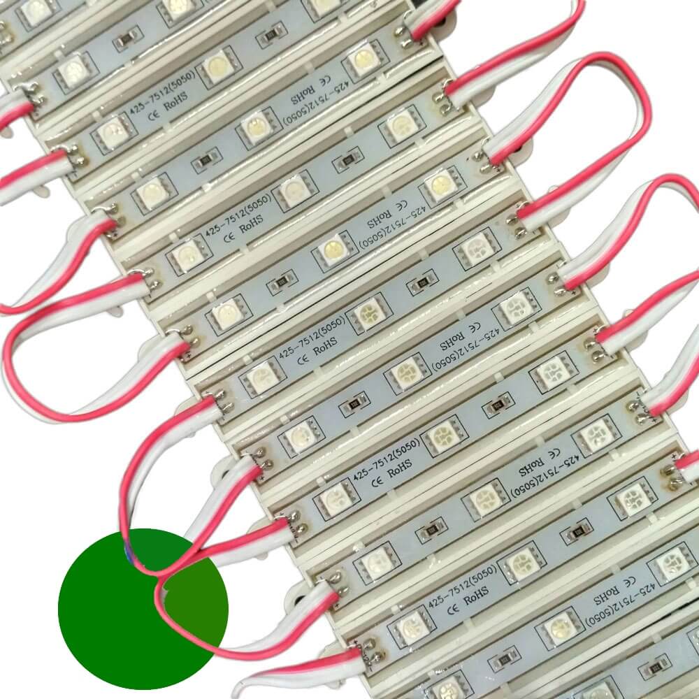 3 White Color 5050 SMD LED Module - Ultra Bright Waterproof SMD LED - 12V  DC at Rs 20/unit, CPV Block, Bengaluru