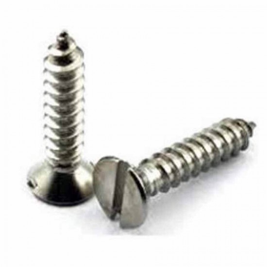 Countersunk (CSK) Slotted Machine Screw (Dia 5 mm, Length 25 mm)